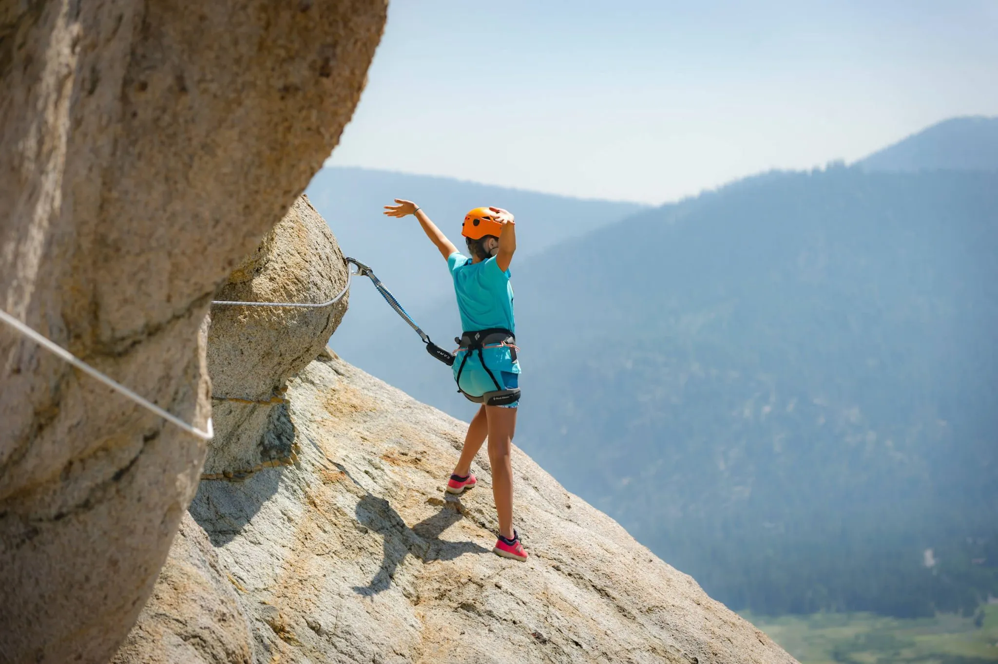 Via Ferrata Olympic Valley Lake Tahoe