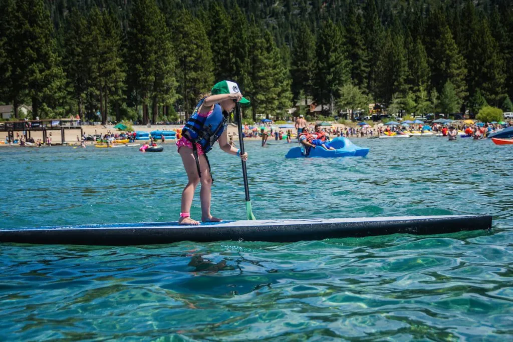 Gear up for Lake Tahoe paddleboarding
