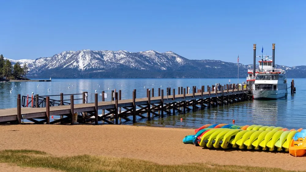 Zephyr Cove Beach Lake Tahoe