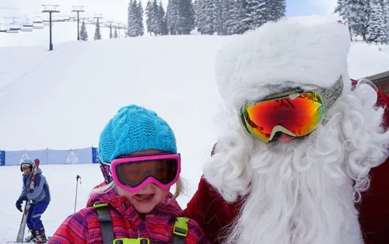 Christmas Day Ski with Santa at Tahoe Donner