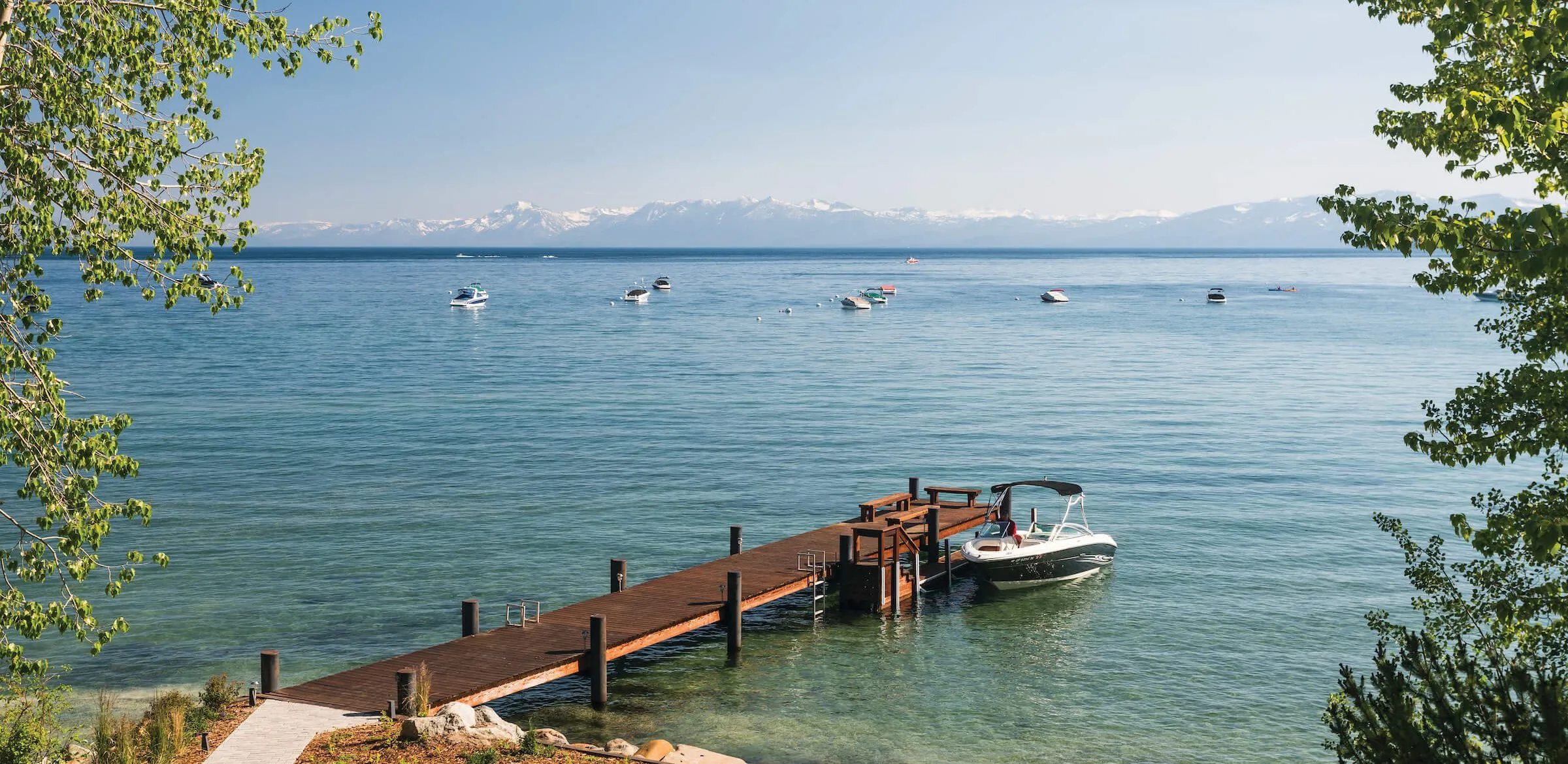 Boating in Lake Tahoe