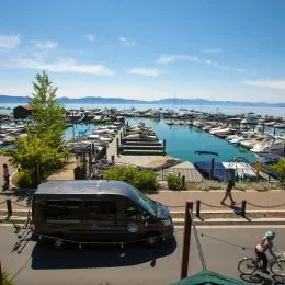 Free on-demand, curb-to-curb shuttle service that makes exploring easy and sustainable.