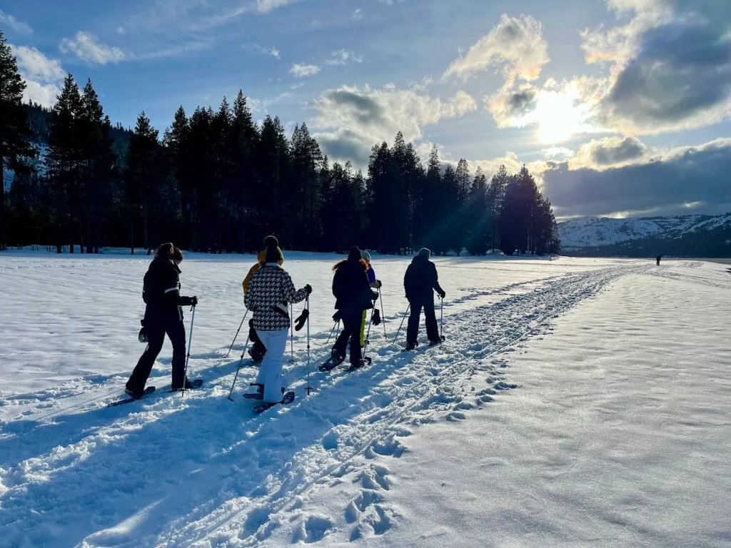 Nightly Sunset Snowshoe Tours-Tahoe Adventure Co.