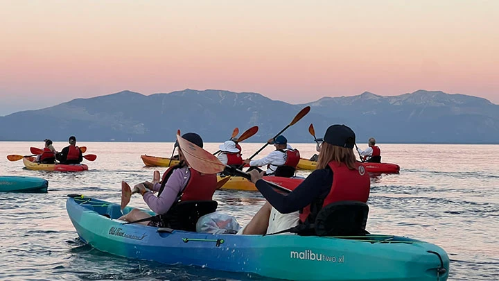 Alpine Glow Kayak Tour
