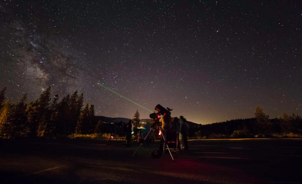 Night sky in North Lake Tahoe
